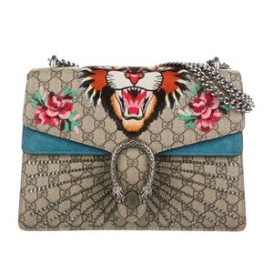 Medium Angry Cat (Tiger) Dionysus Shoulder Bag